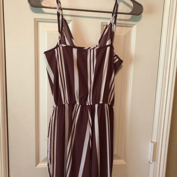 Maroon striped jumper - Picture 4 of 6